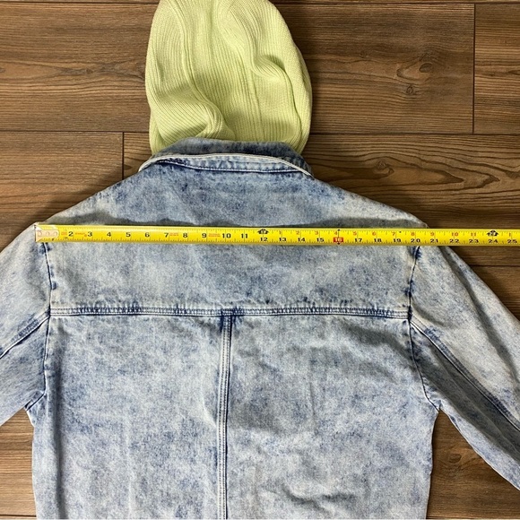 Samantha Sipos Zinna Hooded Denim Jacket - Picture 15 of 15